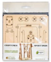 3D пазл-конструктор Ewa Toys Sportsman фото №2 — интернет-магазин Desire.md