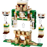 Конструктор Lego Minecraft: The Iron Golem Fortress (21250) фото №2 — интернет-магазин Desire.md