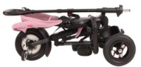 Bicicletă copii Qplay Rito Rubber Pink