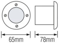 Aplică exterior Horoz Azur-1 (079029000101) imaginea #2 — magazin online Desire.md