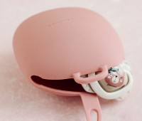 Husa pentru suzeta din silicon Canpol Babies Pink (51/402) imaginea #2 — magazin online Desire.md