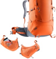 Rucsac Deuter Aircontact Core 55+10 Paprika-Graphite imaginea #7 — magazin online Desire.md