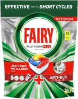 Средство для посудомоечных машин Fairy Platinum Plus All in One Anti-Dull 38cap фото №1 — интернет-магазин Desire.md