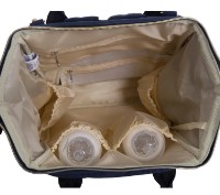 Rucsac pentru mamici Kikka Boo Siena Black Gold (31108020020) imaginea #5 — magazin online Desire.md