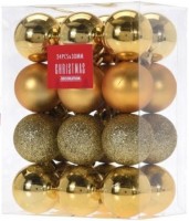 Glob de Crăciun Christmas 24x30mm (23537)