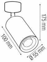 Spot Horoz Lozan GU10 (116001000101) imaginea #2 — magazin online Desire.md