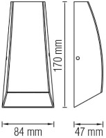 Садовый светильник Horoz Selvi (076007000601) фото №2 — интернет-магазин Desire.md