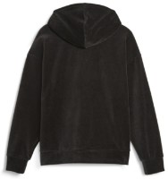 Женская толстовка Puma Ess Elevated Velour Fz Hoodie Puma Black L фото №2 — интернет-магазин Desire.md
