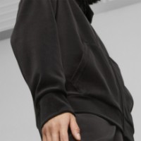 Женская толстовка Puma Ess Elevated Velour Fz Hoodie Puma Black XS фото №4 — интернет-магазин Desire.md