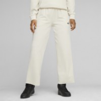 Pantaloni spotivi de dame Puma Ess Elevated Velour Straight Pants Alpine Snow XL imaginea #3 — magazin online Desire.md