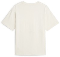 Tricou de dame Puma Power Logo Love Colorblock Tee Alpine Snow XS imaginea #2 — magazin online Desire.md