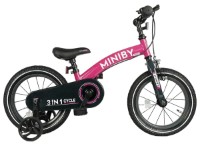 Bicicletă copii Qplay Miniby 3in1 14 Rose 