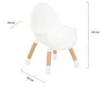 Scaun de masa Kikka Boo Multi 3in1 Dark Beige 2023 imaginea #2 — magazin online Desire.md