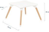 Scaun de masa Kikka Boo Multi 3in1 Dark Beige 2023 imaginea #3 — magazin online Desire.md