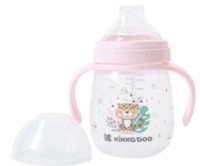 Cana cu pai Kikka Boo Savanna Pink 240ml (31302030061) imaginea #2 — magazin online Desire.md