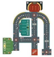 Set jucării transport Djeco Crazy Motors 24 pcs DJ05497 imaginea #3 — magazin online Desire.md