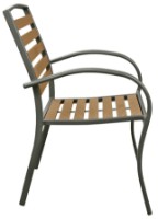 Scaun Deco Coral Grey/Coffee D03 imaginea #3 — magazin online Desire.md