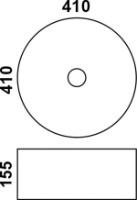 Lavoar Melana MLN-7078AB imaginea #2 — magazin online Desire.md