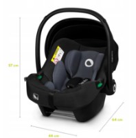 Детское автокресло Lionelo Astrid I-Size Black Grey фото №2 — интернет-магазин Desire.md