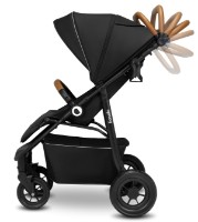 Carucior Lionelo Natt Black Onyx imaginea #5 — magazin online Desire.md