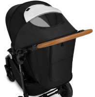 Carucior Lionelo Natt Black Onyx imaginea #6 — magazin online Desire.md