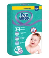 Scutece Evy Baby Maxi 4/40pcs