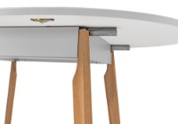 Обеденный стол Deco Mars Grey 100x380 H750 фото №6 — интернет-магазин Desire.md