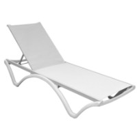 Шезлонг Deco Ocean Beach Light Grey