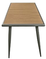 Садовый стол Deco Terasa TER-F06 Grey/Coffee фото №3 — интернет-магазин Desire.md