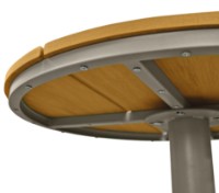 Masa de bar Deco Terasa TER-F16 Grey/Wood imaginea #3 — magazin online Desire.md