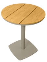 Барный стол Deco Terasa TER-F16 Grey/Wood фото №6 — интернет-магазин Desire.md