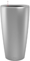 Цветочный горшок Lechuza Rondo Premium 32 Silver фото №1 — интернет-магазин Desire.md