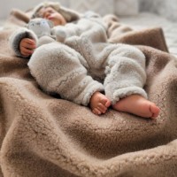 Одеяло для малышей Womar Zaffiro 100x150 Brown фото №3 — интернет-магазин Desire.md