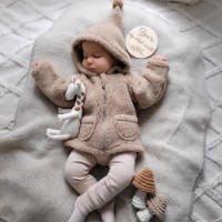 Одеяло для малышей Womar Zaffiro 100x150 Grey фото №2 — интернет-магазин Desire.md