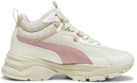 Ботинки женские Puma Cassia Via Mid Frosted Ivory/Future Pink/Alpine Snow/Granola/Dark 38 фото №3 — интернет-магазин Desire.md