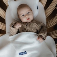 Одеяло для малышей Womar Zaffiro 75x100 White фото №2 — интернет-магазин Desire.md