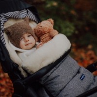 Детский зимний чехол Womar Zaffiro iGrow 2.0 Gloves Merino Melange Grey фото №9 — интернет-магазин Desire.md