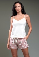 Pijama Ajoure T23482 Ivory/Print Powder L imaginea #1 — magazin online Desire.md
