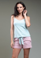 Pijama Ajoure T23482 Mint/Powder S imaginea #1 — magazin online Desire.md