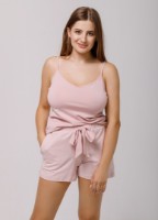 Pijama Ajoure T23482 Powder/Print Powder S imaginea #1 — magazin online Desire.md