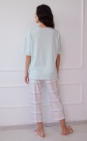 Pijama Ajoure T23585 Mint/Print Cell 3XL imaginea #2 — magazin online Desire.md