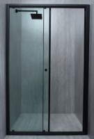 Ușă de duș Manopera Elegant EG210 (100x190) Transparenta Black
