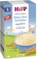 Terci din griș cu lapte HiPP Milk & Cereal Baby’s First Selmolina 250g