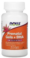 Vitamine NOW Prenatal Gels + DHA 90cap