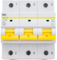 Автоматический выключатель IEK ВА47-150 3Р 125А 15кА х-ка C