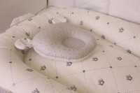 Cuib pentru bebelúș Perna Mea Buline Grey imaginea #4 — magazin online Desire.md