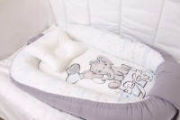 Гнездо для малыша Perna Mea Premium Elefant Grey
