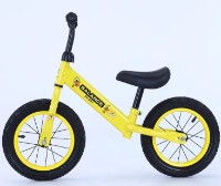 Bicicleta fără pedale 4Play Balance AEBS 12 Yellow