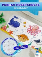 Covoraș de baie anti-alunecare 4Play Underwater world 100x40cm imaginea #4 — magazin online Desire.md