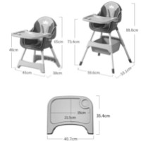 Scaun de masa 4Play Abstraction Green imaginea #2 — magazin online Desire.md